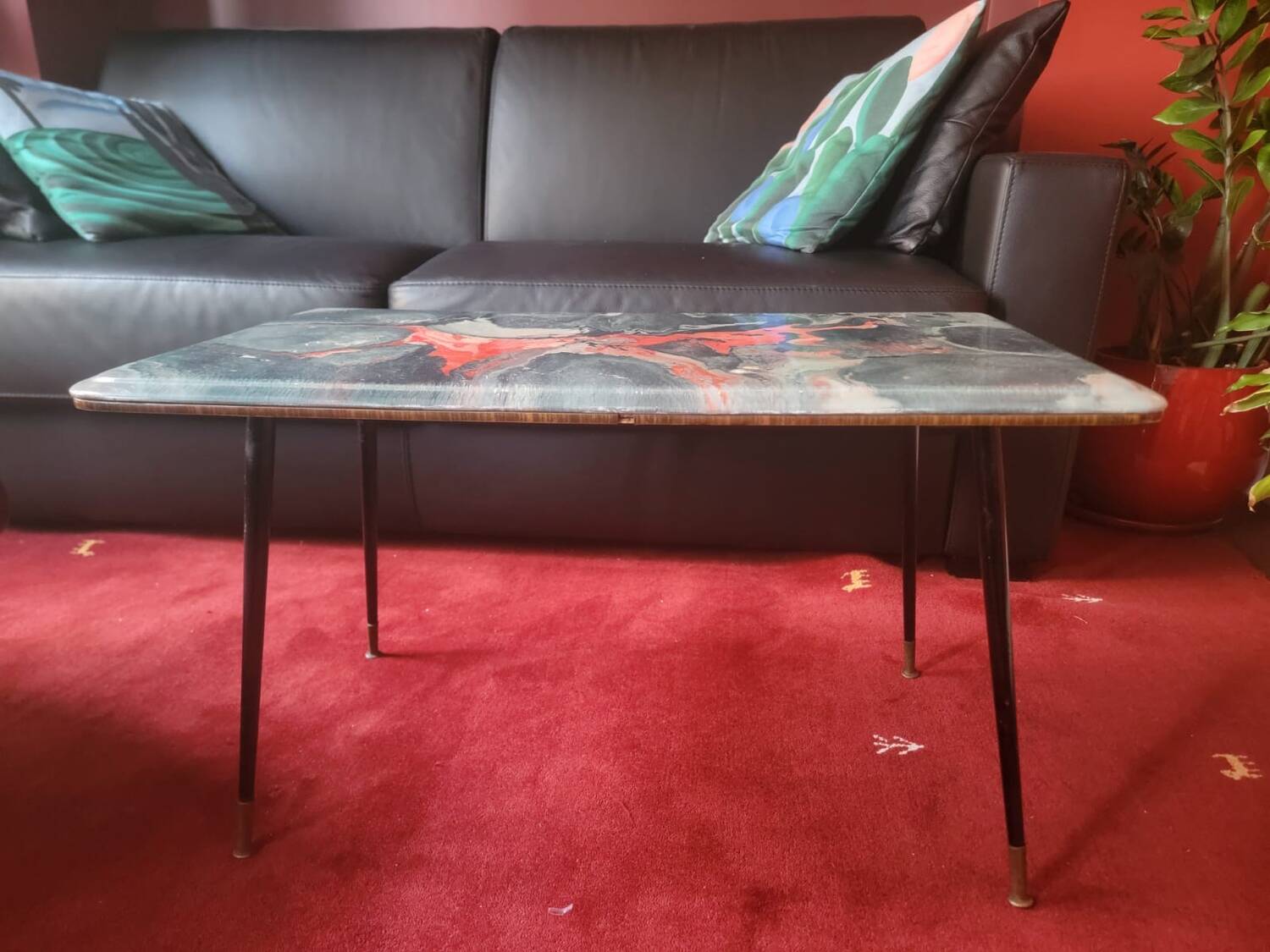 Modern period coffee table