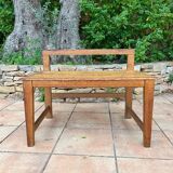 Small oak bench from the 50s