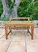 Petite banquette en chêne années 50