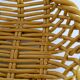 Brawoven ceramic basket from Vallauris