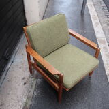 Oak armchair from the 1960