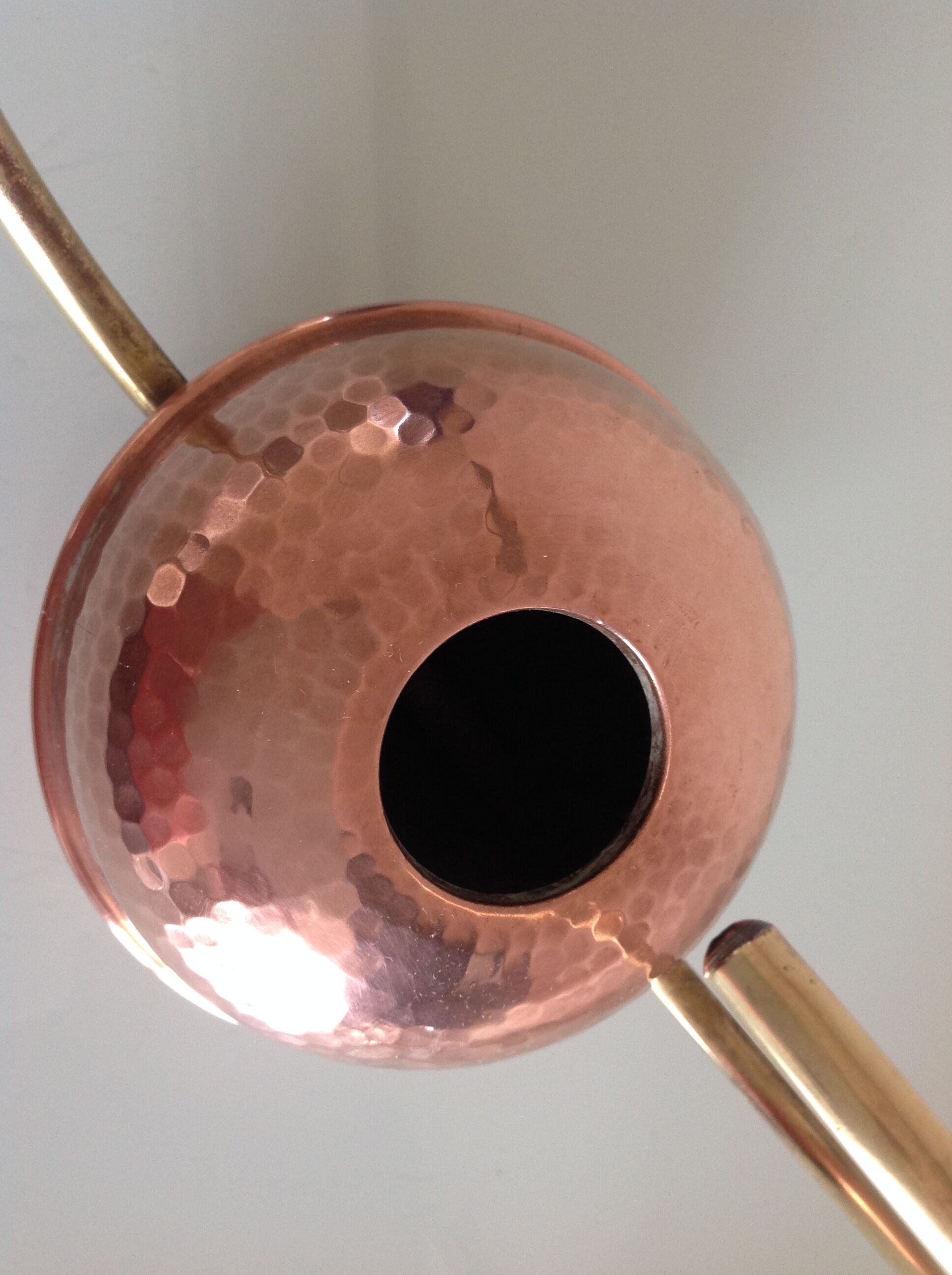 Red copper watering can  60/70