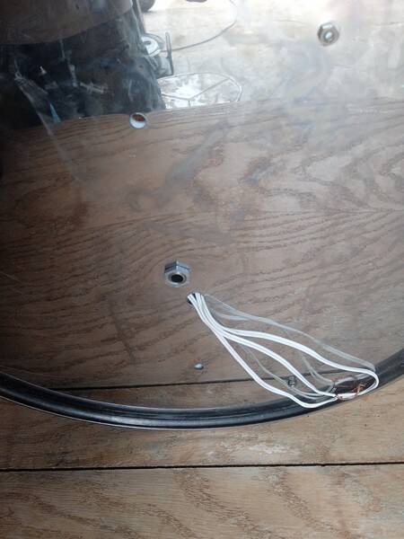 Large vintage chrome and glass ceiling light 1970