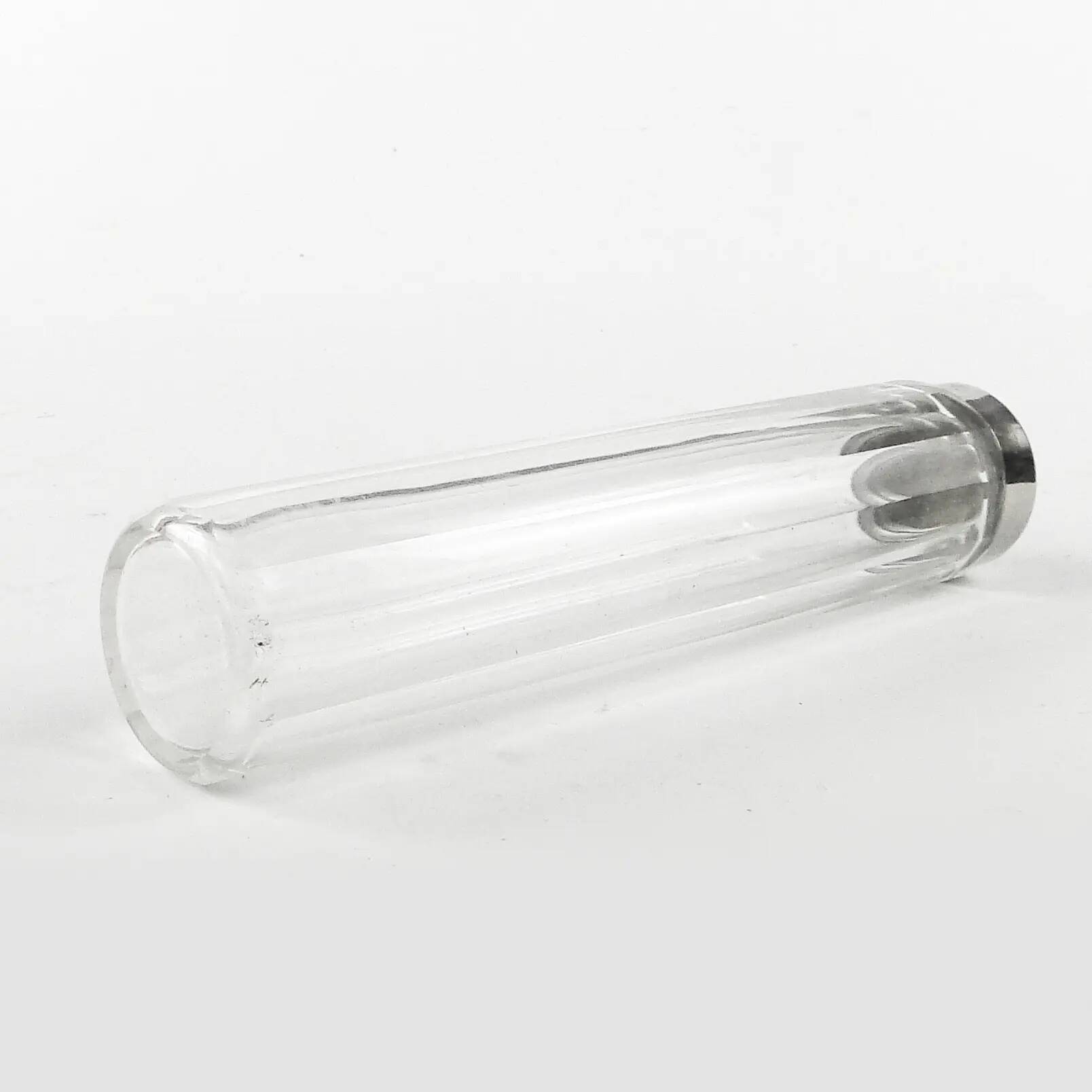 Art Deco perfume bottle, crystal, France, 1930s