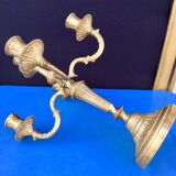 Pair of old candlesticks