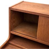 Secrétaire en teck, Danemark, années 1960