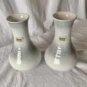Paire de vases vintage Bay Keramik 740-20 - West Germany