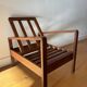 Vintage wooden armchair for children 1960