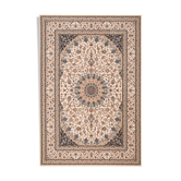 Tapis persan beige et noir chaku 200x300 cm