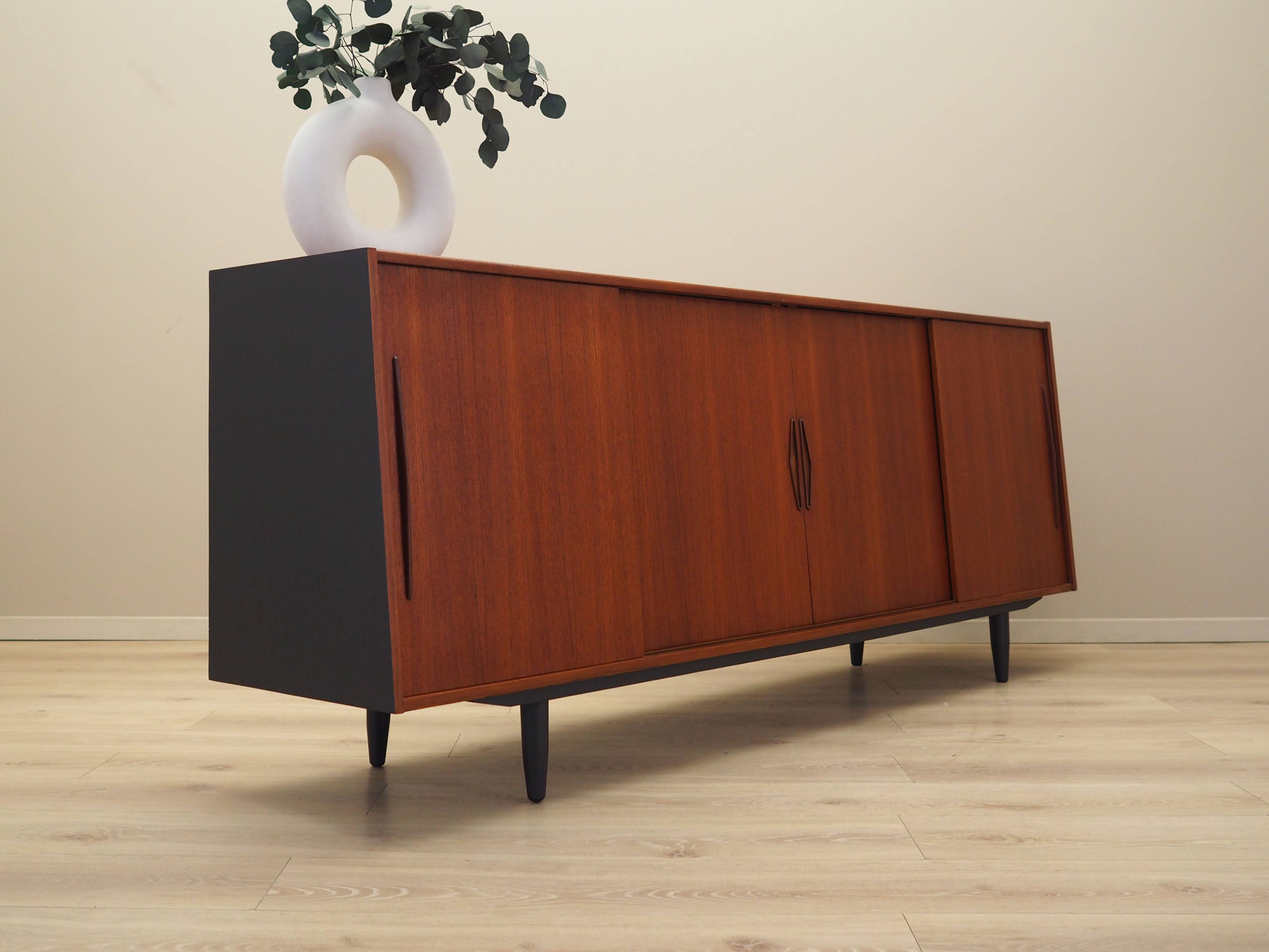 Teak sideboard, Danish design, 1970s, production: Denmark