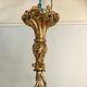 Louis XV Patine style chandelier with ancient Golden Patina Rockery Luster