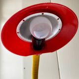 Articulated Memphis style clamp lamp