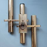 Vintage Brass Wall Lamp Sciolari in the 1960s