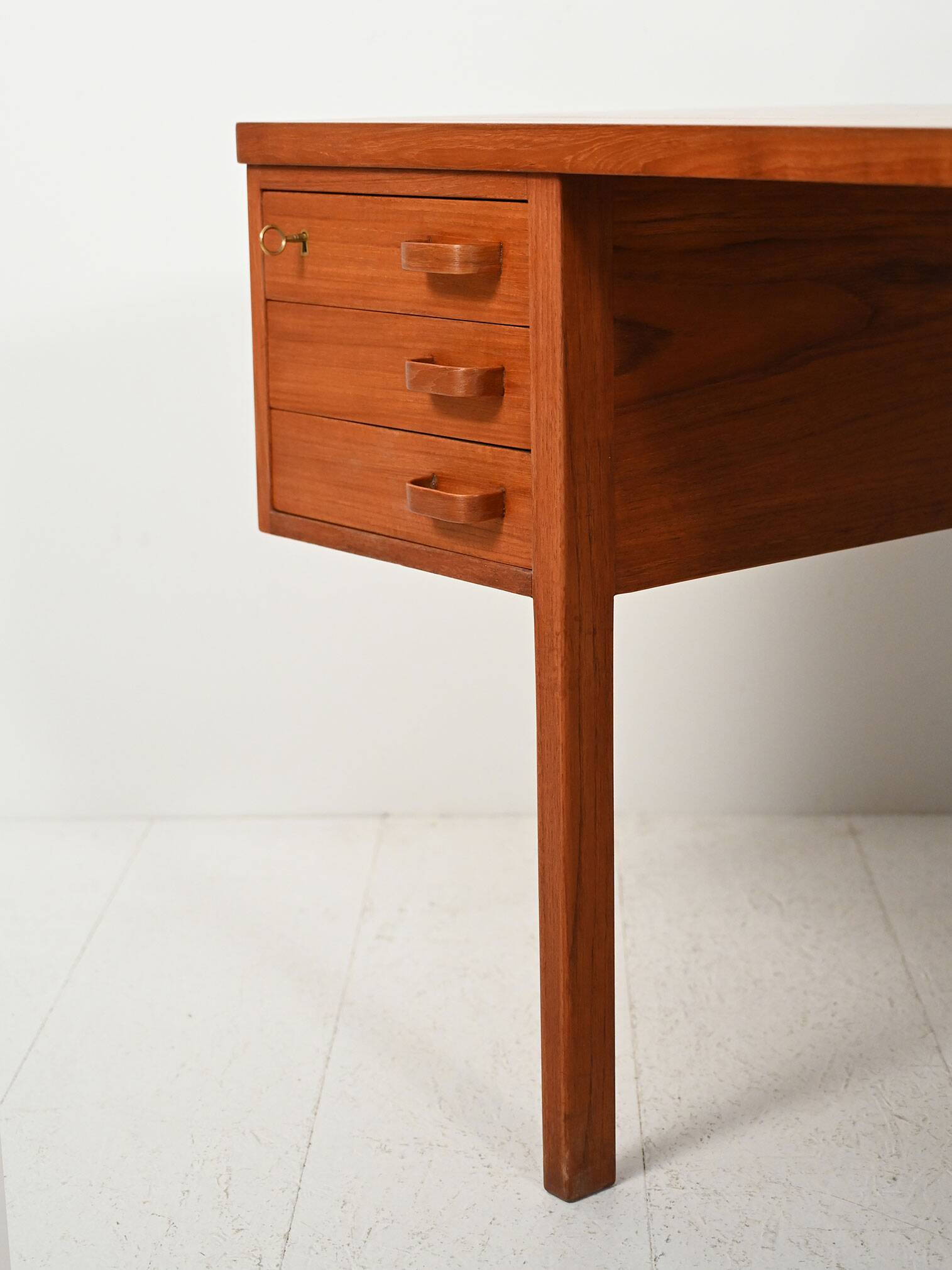 Teak desk by Nanna & Jørgen Ditzel