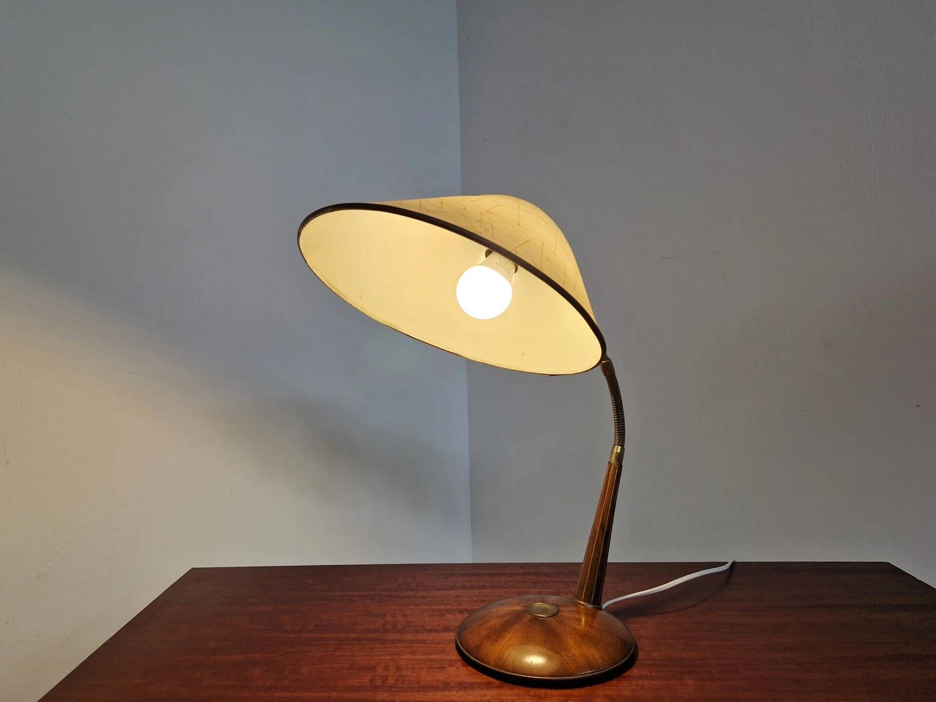 Temde Leuchten | Lampe de bureau des années 50