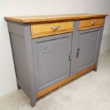 Renovated beech sideboard