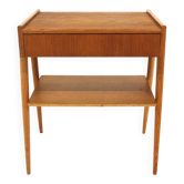 Scandinavian teak bedside table, AB Carlströms, Sweden, 1960