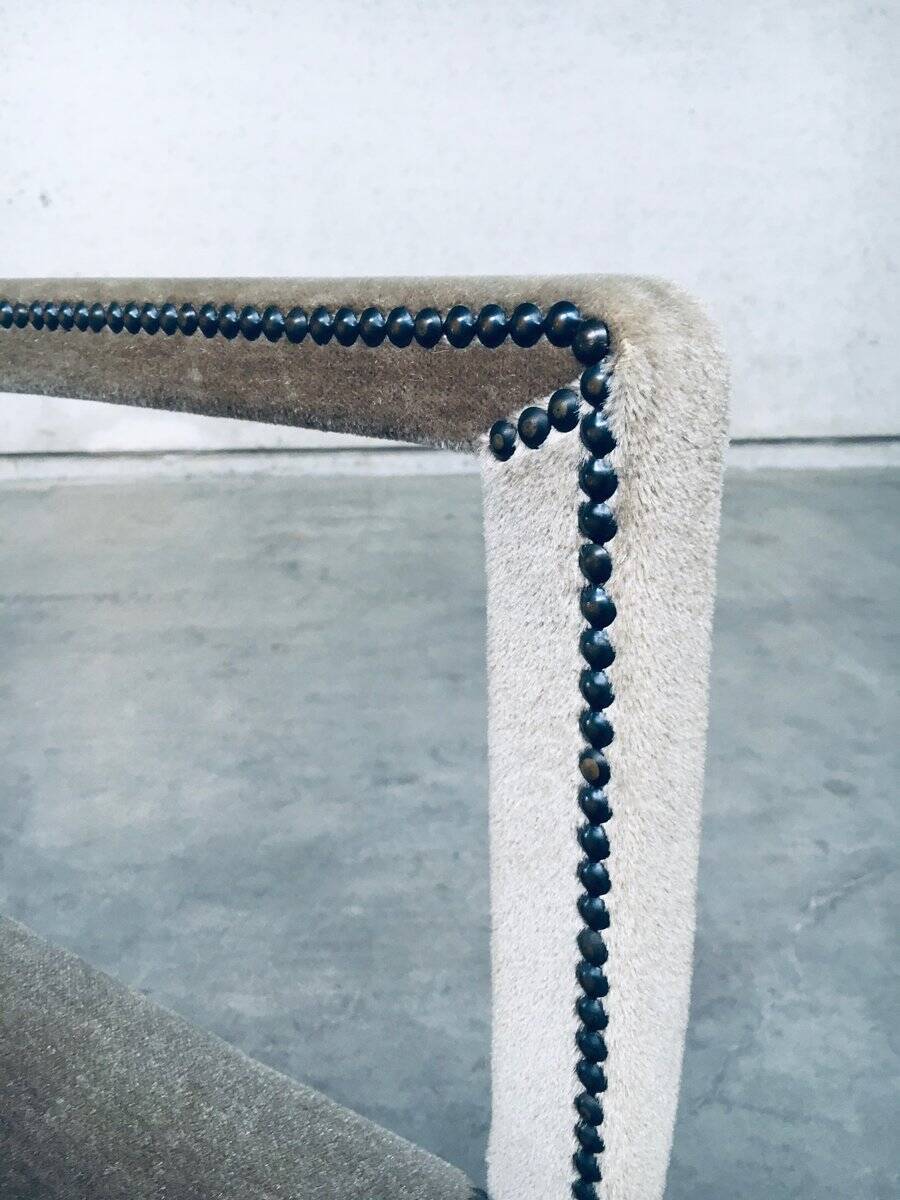 Boudoir Side Chair in Velvet, 1920s