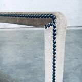 Boudoir Side Chair in Velvet, 1920s