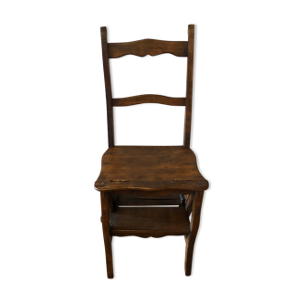 Bookcase chair/stepladder
