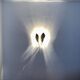 Italian Hollywood Regency Brass Sconce by Tommaso Barbi