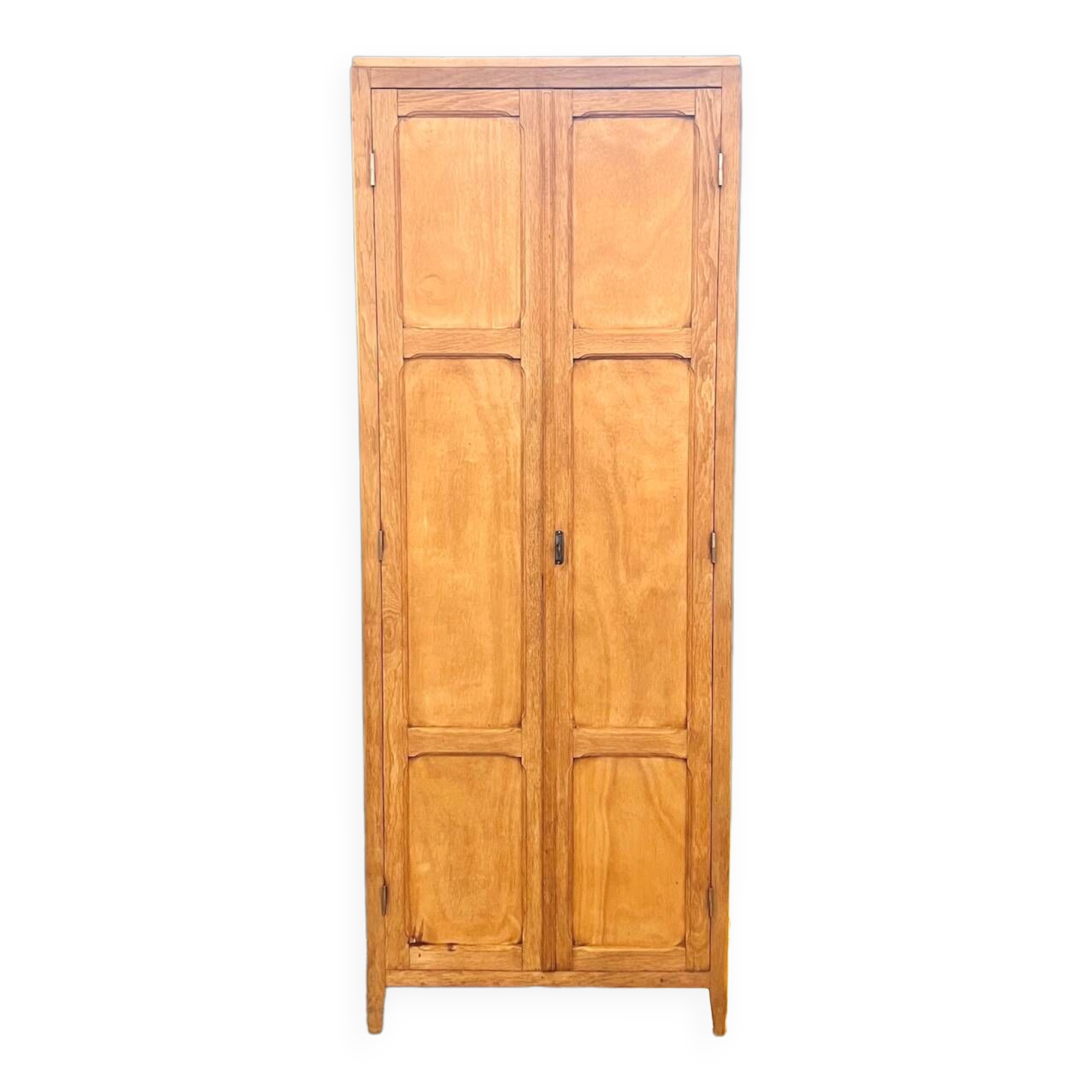 Armoire parisienne haute chene brut