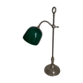 Vintage lamp 1920 monix nickel-plated metal celadon - 53 cm
