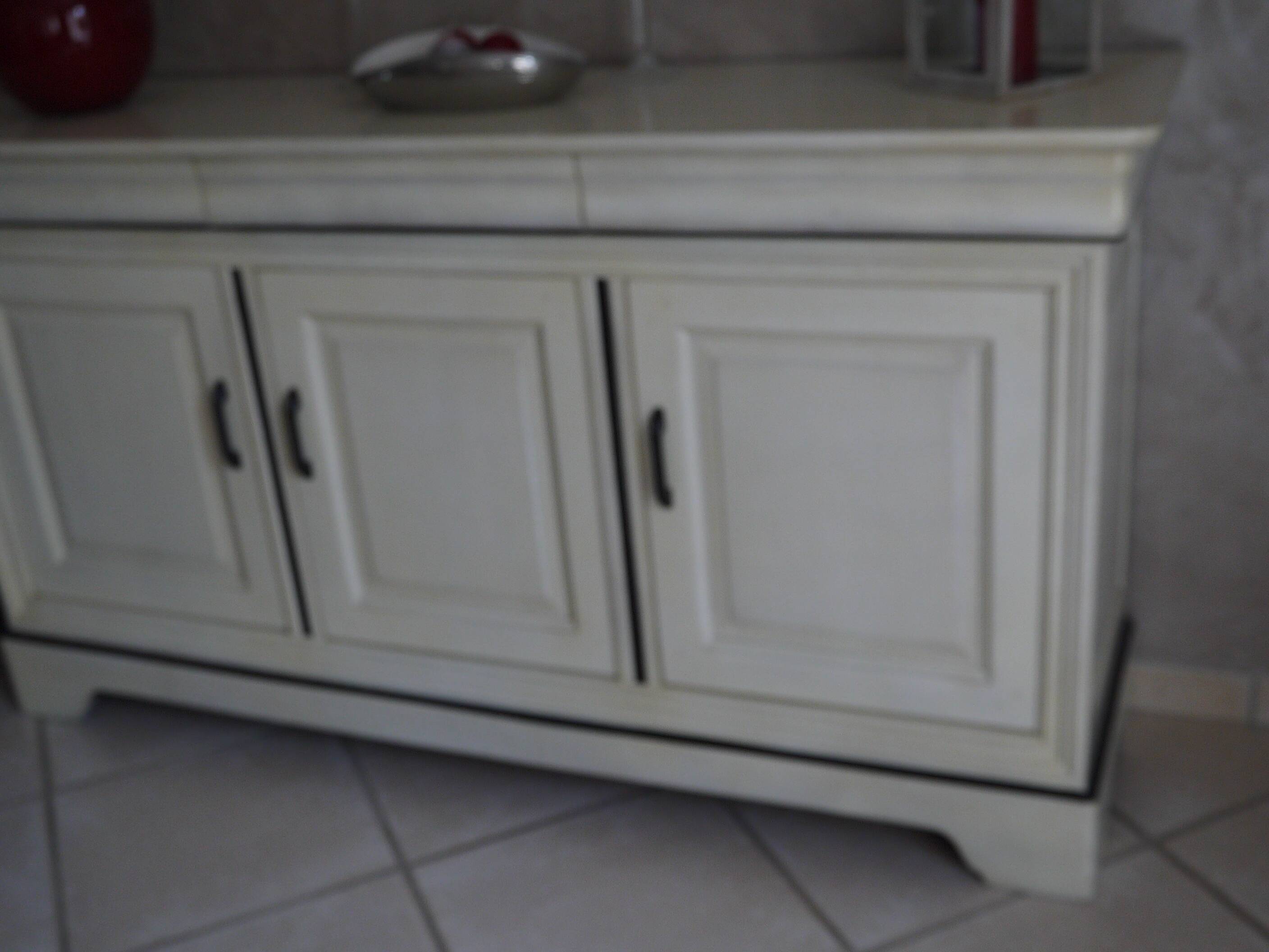 Cherry wood sideboard furniture professionally refurbished