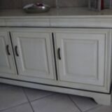 Cherry wood sideboard furniture professionally refurbished