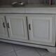 Buffet in cherry wood refurbished by a professional.