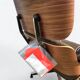 Brown & Walnut Herman Miller Original Eames Tall Lounge Chair & Ottoman