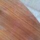 Table basse vintage plateau ovale scandinave