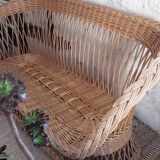 Bench-rattan 3 seats