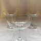 Champagne glasses - semi crystal
