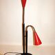 Lampe de bureau en métal et laiton, 1970