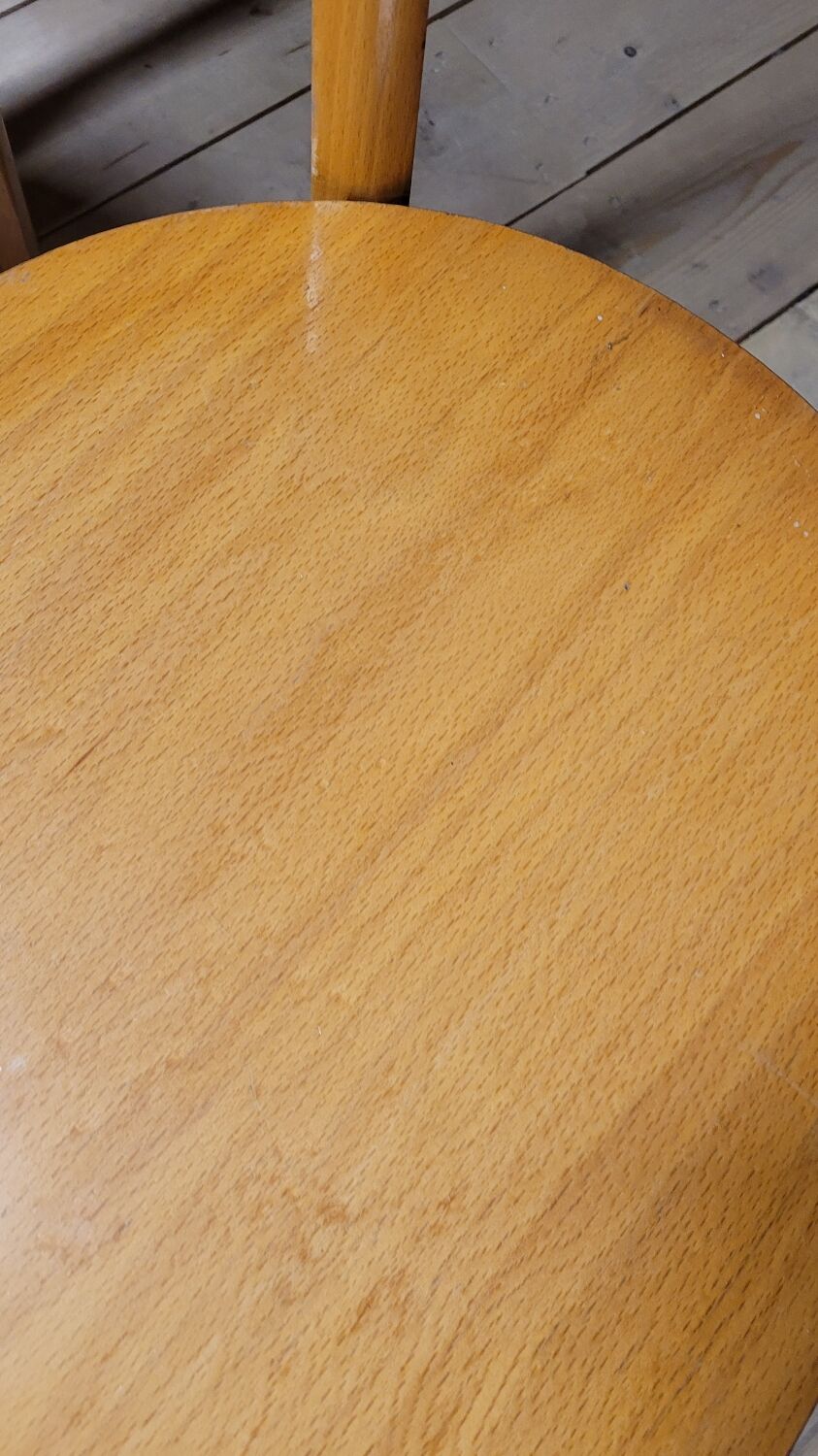 Pair of old bistro chairs, 1950s