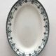 Oval iron earth plate "Mogador" Saint Amand