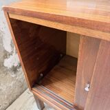 Enfilade teck XL années 60 constructiviste