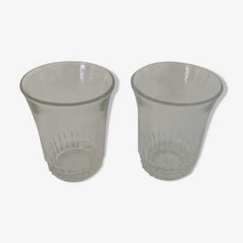 Set of 2 mini glasses with shots made in France