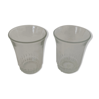 Set of 2 mini glasses with shots made in France