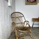 Vintage rattan armchair
