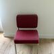 Red chrome armchair