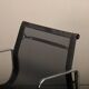 Multiple Eames Aluminum Group EA108 Dining Chairs Charcoal Netweave Mesh, Vitra