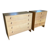 2 Søborg drawer chests oak Scandinavian