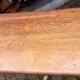 Table d'écolier vintage bois et métal