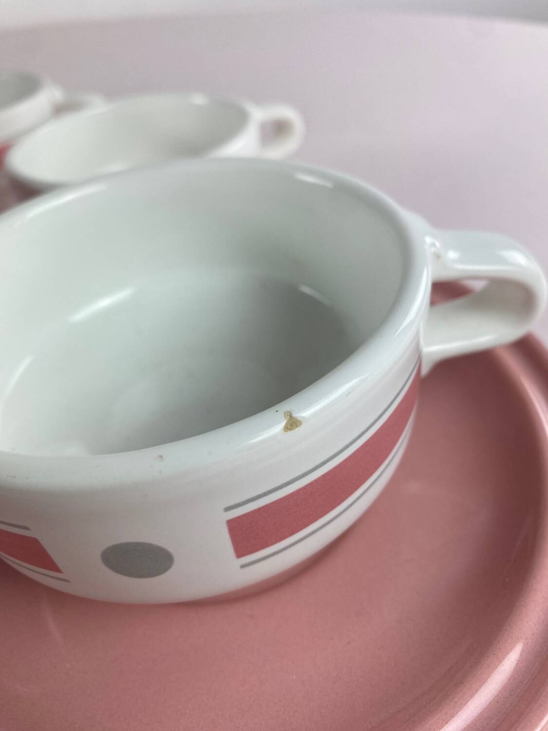 Service vintage rose