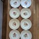 8 assiettes plates Marielle Saint Amand
