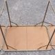 Extra camping table vintage picnic with folding extensions