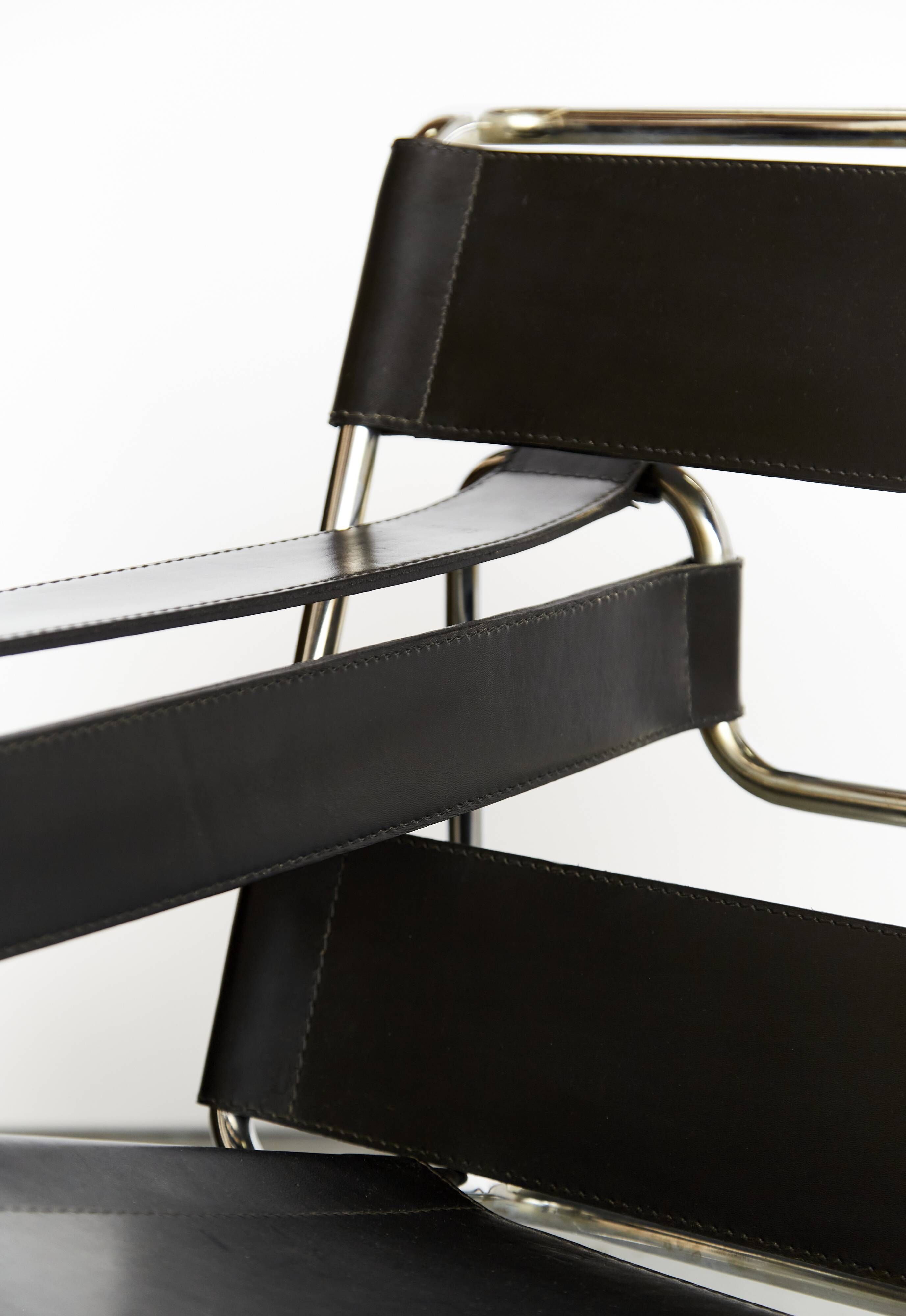 Marcel Breuer Clubsessel B3 "Wassily Chair" for Gavina