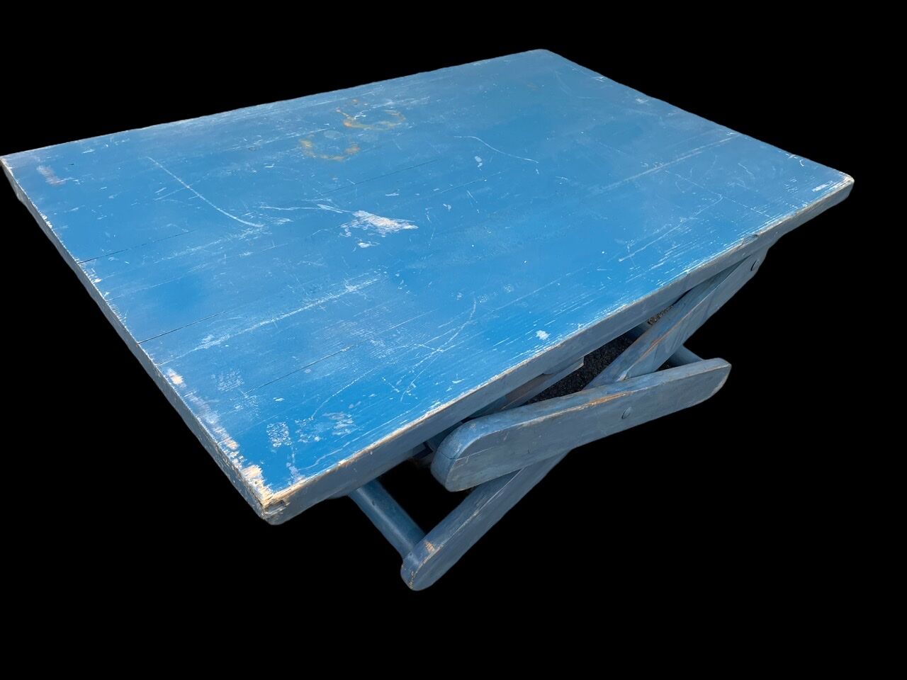 Vintage adjustable coffee table